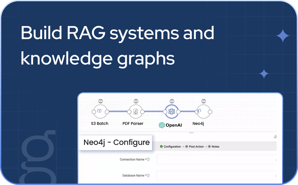 Build RAG systems and knowledge graphs